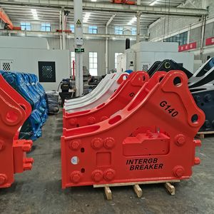 Accesorios para excavadoras Martillo hidráulico Túnel de minería Perforación Equipo de demolición de hormigón Martillo de ángulo recto - Product Image 2