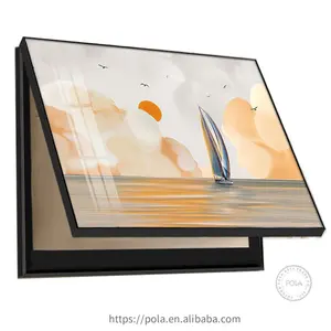 नॉर्डिक मीटर बॉक्स सजावटी पेंटिंग सार सूर्योदय अवरोधक समुद्री दृश्य वितरण स्विच बॉक्स लाइट लक्जरी कमजोर पावर स्विच सी