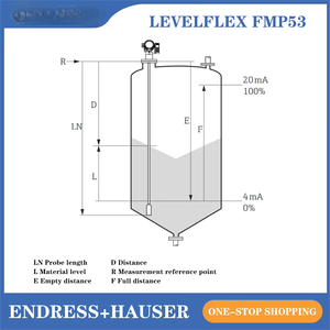 OEM OBM Endress + Hauser FMP51 Medidor de nivel de entrada de onda guiada de alta precisión comúnmente utilizado en el control de procesos industriales - Product Image 5