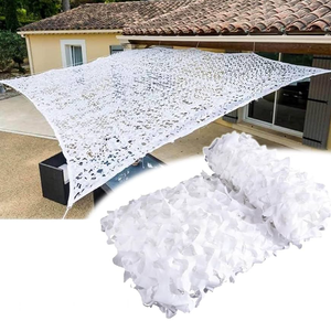 <span class=keywords><strong>Filet</strong></span> de <span class=keywords><strong>camouflage</strong></span> <span class=keywords><strong>blanc</strong></span> vert désert en polyester Oxford Durable pour la chasse et la décoration - Product Image 3