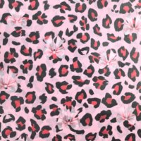 Papier de soie imperméable écologique à motif léopard rose, 17 g/m², pour emballage de vêtements, sacs cadeaux et fleurs séchées, vente en gros