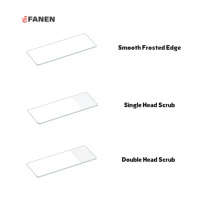 Fanen Laboratory Double Frosted Transparent Glass Microscope Slides 7107