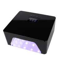 Lampe à ongles UV LED sans fil rechargeable 365nm, séchage rapide, sécheuse métallique pour gel à ongles de salon