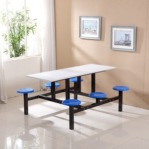 Meubles de salle à manger modernes en métal de haute qualité, table et chaises pour hôtel et restaurant, construction en acier inoxydable - Product Image 6