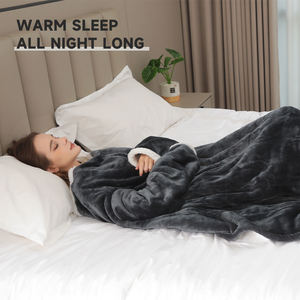 Cobertor Elétrico Aquecido 220V com Mangas e Compartimento para os Pés - Product Image 5