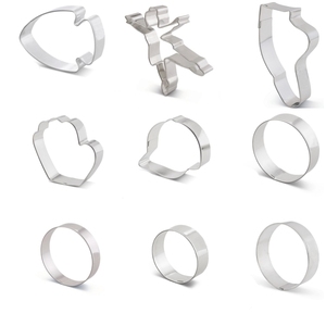 Divers <span class=keywords><strong>emporte</strong></span>-pièces en acier inoxydable avec thèmes sportifs, y compris Basketball Rugby Football Icesnow Sports Golf <span class=keywords><strong>emporte</strong></span>-pièces - Product Image 4