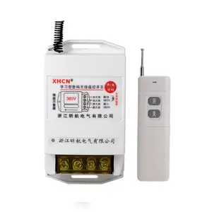 Wireless remote control switch 5000 meters 5 kW household high-power through-wall water pump motor switch 380V220V