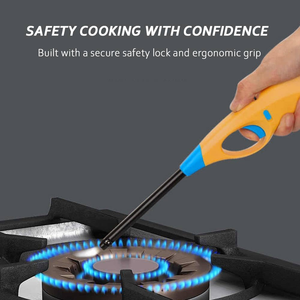 Encendedor de Gas Recargable para el Hogar, Encendedor Portátil para Barbacoa y Cocina - Product Image 3