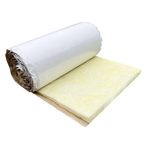 Manta <span class=keywords><strong>de</strong></span> <span class=keywords><strong>Lana</strong></span> <span class=keywords><strong>de</strong></span> Vidrio con Revestimiento Blanco R235 100mm, Estándar ASTM C411 Sudamérica - Product Image 2