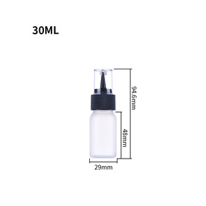 Botella de Plástico Flexible con Tapón de Punta Larga para Guardar Aceite para el Cabello, Loción, Pintura, Tinta, Pegamento para Pestañas y Otros Líquidos - Product Image 6