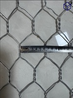 Gabion en treillis métallique 2x1x1m, revêtement Zn-Al-Mg, mailles 80x100mm, fil 2.0-2.7mm, pour mur de soutènement et protection des bords de rivière et des pentes