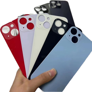 Piezas de repuesto OEM <span class=keywords><strong>batería</strong></span> trasera para <span class=keywords><strong>IPhone</strong></span> 13pro Glass Big HOLE 13pro Max 14 Pro 14Pro Max cubierta trasera puerta carcasa vidrio - Product Image 2