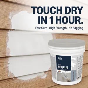 Masilla de Curado Rápido, Secado Rápido y Alta Resistencia, Ahorra Tiempo, Endurecimiento Rápido, para Reparación de Paredes y Bases en Emergencias, Construcción - Product Image 3
