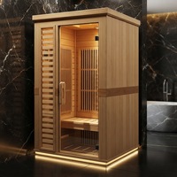 Équipement de beauté pour spa à domicile pour 2 personnes, sauna sec, salle de sauna à vapeur, thérapie SPA, bain SPA, salles de sauna traditionnelles