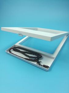 Commercio all'ingrosso della fabbrica 18*23cm acrilico espositore per gioielli scatola di imballaggio <span class=keywords><strong>trasparente</strong></span> quadrato sospeso flottante Design personalizzato Logo cartone - Product Image 6