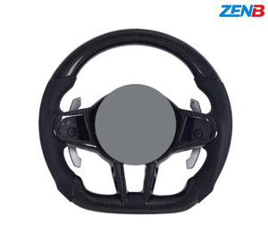 Volant en cuir neuf avec fibre <span class=keywords><strong>de</strong></span> carbone pour BMW G20 G28 <span class=keywords><strong>G29</strong></span> G30 G32, améliore le confort et le style des voitures - Product Image 5