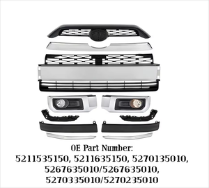 Nuevo Kit de Carrocería Delantero de Venta Directa de Fábrica, Parachoques Delantero, Parachoques Trasero y Rejilla para Limited Facelift 2018-2019 - Product Image 6