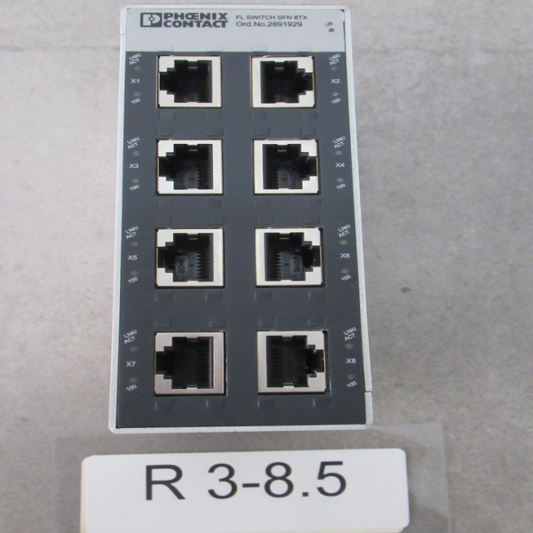 New Plc Contact 2891929 Ethernet Switch Fl Switch Sfn 8tx 10/100mbps