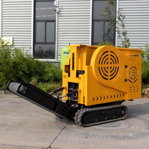Mobile Mini Crawler Jaw Crusher Stone Concrete Crushing <b>Machine</b> for Sale Small Stone Crusher <b>Machine</b> - Product Image 1