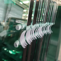 Verre trempé de 12 mm pour projets d'escaliers et de rampes d'accès