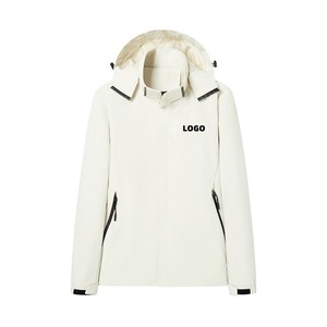 UARC <b>Men's</b> Outdoor Waterproof Windproof <b>Jacket</b> With Detachable Hood For Hiking Mountaineering Sports Casual Wear - Product Image 5