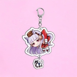 OEM ODM Charm Acrílico de Personajes de Umamusume Pretty Derby de 2 Pulgadas: Special Week, Rice Shower, Tokai Teio - Product Image 3