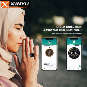 ODM/OEM 2026 Meilleure vente Cadeau islamique : Bague connectée en plastique avec compteur de <span class=keywords><strong>Zikir</strong></span> électronique, contrôle par application, Tasbih intelligent et réveil Azan - Product Image 4
