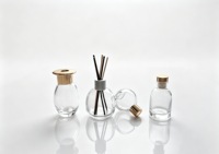 Flacon diffuseur en verre transparent élégant, 50 ml, 100 ml, vide, pour parfum et aromathérapie à bâtonnets – Meilleures ventes