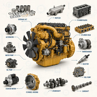 Pièces de moteur d'excavatrice professionnelles 5291754, soupape de régulation de pression de carburant, qualité OEM, ajustement direct