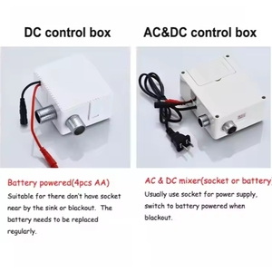 Thiết kế hiện đại thép không gỉ cảm biến Vòi Nước Cảm biến bồn rửa vòi thông minh hồng ngoại tự động vòi nước - Product Image 2