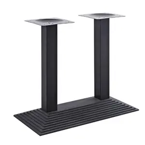 Metal Table Legs Pedestal Tulip Dining Side Coffee Metal Table Base Legs Restaurant Cast Iron Table Base