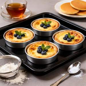 Baking Mold Different Shapes Stainless Steel Round Smooth Embossed Biscuit Decoration Cookie <b>Cutter</b> Set <b>Cake</b> Ring - Product Image 6