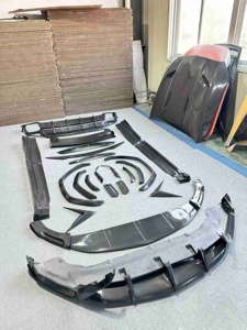 Fibra de carbono seca estilo superior labio delantero falda lateral difusor trasero alerón trasero rueda cejas Kit PARA EL Lamborghini URUS S 2024 + - Product Image 2