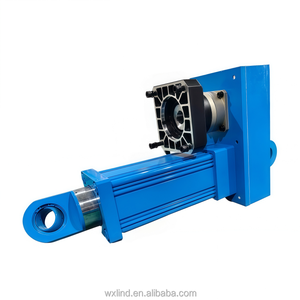 Cilindro Rotatorio Industrial de Aluminio Personalizable Bibo LIND LDE125 con Rodamiento de Transición de Bisagra en Y, Carrera de 100mm y 6.5T - Product Image 1