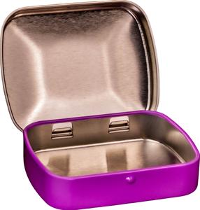 Çok Renkli Mini Kare Açılır Kapaklı Teneke Kutular: Taşınabilir Kapatılabilir Saklama Kapları - Product Image 4