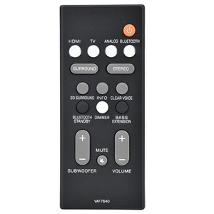 Nouvelle télécommande VAF7640 pour barre de son Yamaha ATS-1080 YAS-108 ATS1080 YAS108 - Product Image 1