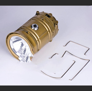 Lampe LED portable à poignée solaire pour situations d'urgence, idéale pour le camping, la randonnée et les situations d'urgence – Offre spéciale - Product Image 2