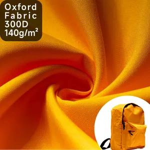 Usine en chine, vente directe, 300D 140gsm pour sac polyester 300D DTY oxford tissu