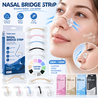 Bandes nasales magnétiques anti-ronflement Dilatateur nasal avec adhésif extra-fort (ne tombe pas)