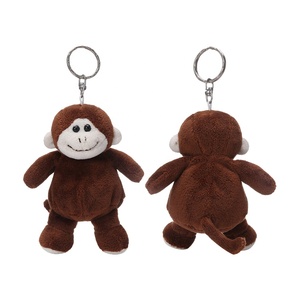 Peluche peluche <span class=keywords><strong>moche</strong></span> <span class=keywords><strong>singe</strong></span> jouets mini peluche <span class=keywords><strong>singe</strong></span> porte-clés peluche - Product Image 4