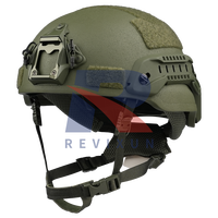REVIXUN Factory ACH MICH 2002 Casque de protection de tête tactique Casque de combat en aramide/Kevla