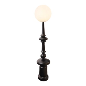 Offre Spéciale nouveauté E27 ampoule résine <span class=keywords><strong>lampadaire</strong></span> verre <span class=keywords><strong>abat</strong></span>-<span class=keywords><strong>jour</strong></span> LED debout éclairages de sol standard pour salon - Product Image 5