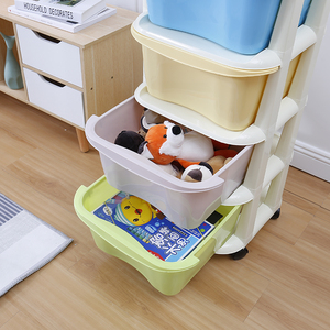 Ecologisch verantwoorde plastic babykast met 5 laden voor kinderen - Product Image 6