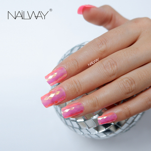 OFFRE SPÉCIALE 3D ROSE Holographique Presse Sur Les <span class=keywords><strong>Ongles</strong></span> Longueur Moyenne Carré <span class=keywords><strong>Faux</strong></span> <span class=keywords><strong>Ongles</strong></span> <span class=keywords><strong>Chrome</strong></span> <span class=keywords><strong>Faux</strong></span> <span class=keywords><strong>Ongles</strong></span> Artificiels - Product Image 4