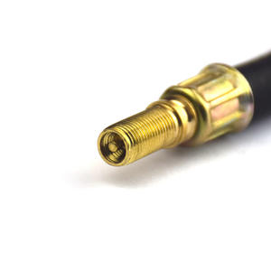 Adaptateur d'extension de <span class=keywords><strong>pneu</strong></span> flexible avec capuchon, adaptateur de gonflage de <span class=keywords><strong>pneu</strong></span> en caoutchouc, rallonge d'air pour la plupart des pneus de voitures et de trottinettes électriques - Product Image 3