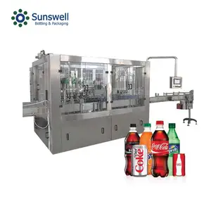 Carbonated Drink Machine Energy Drinks Kvass Beer Bottling Carbonated Rinsing Filling Capping Machine And Equipment