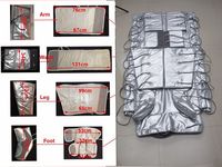 Système de bureau Pression d'air Dispositif Pressoterapia Veste et pantalon Contrôle indépendant/Presoterapie Drainage lymphatique Machine