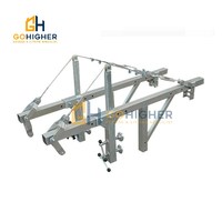 Machine à plate-forme suspendue en acier zlp630 zlp800 construction de bâtiments façade gondole inde