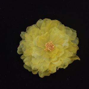 Pince à cheveux originale de style chinois 2025, faite à la main, grande pivoine dégradée, pour maquillage, photographie et coiffure Hanfu - Product Image 5