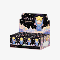 Оригинальный набор POP MART Nyota Growing up by Your Way, 12 шт., коллекционные мини-фигурки для декора стола, подарок, согревающий душу